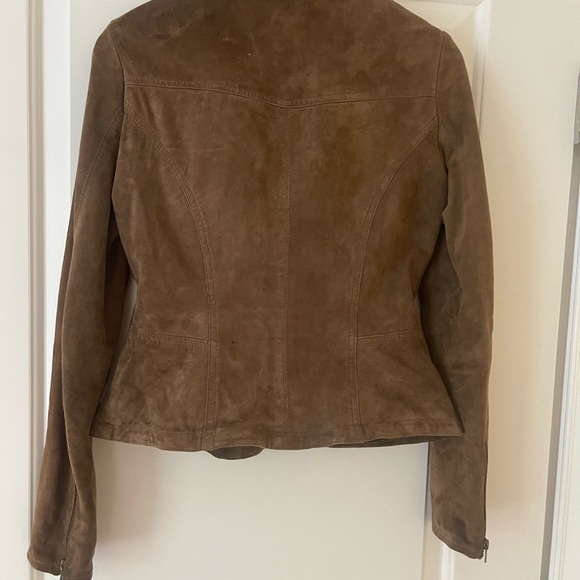 Free People genuine Suede leather moto jacket. - Picture 14 of 15